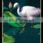 Under the background of green white swan3D lenticular cell phone case