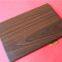 Red Pattern Fluorocarbon Aluminum Veneer Subway