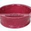 China factory free sample custom ceramic pet dog bowl
