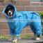 High Quality Pet Raincoat For Dogs Small, Medium And Large Dog Four-Legged Pet Suit Reflective Raincoat For Pets