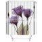 i@home daffodil 4 piece water resistant shower curtain set custom bath print with non-slip rugs