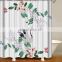 i@home polyester fabric plant print modern bathroom home goods shower curtains waterproof