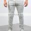 DiZNEW OEM USA brand 94% Polyester 6% Elastane track pants with stripe