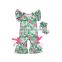 Dark color flamingo pattern printing Romper jumpsuit Baby Knitted bodysuit One Piece for wholesale price
