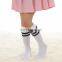 Summer Girl Striped Socks Baby Kids Knee socks play soccer 4Colors 3Size