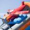 Commercial Inflatable Air Plane Jumping Castle Slide Playground For Children