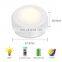 wireless LED RGB night light color atmosphere light battery cabinet night light