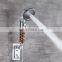 Ionic Shower Head High Pressure with Anion Energy Filtration Stones PP Cotton Filter