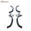 new style hot selling car wheel arch fender flares rr defener L663 eyebrow accessories trim eyebrow extension flare over
