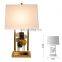 Brlighting Unique Designed Luxury Agate Stone Table Lamp for Hotel Bedside