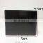 Black Genuine Leather & Carbon Fiber Wallet by Hiwowsport