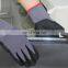 Wholesale Foam Nitrile Hand Gloves with Palm Dots for Construction Work Montagehandschuhe Grip