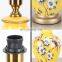 Chinese style flower and bird pattern ceramic table lamp hotel table lamp