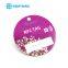Membership ID Customized HF NFC RFID PVC Keychain Ring tag