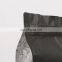 Wholesale matte printing square bottom 250g 500g 1kg coffee pouches zipper aluminum foil flat bottom bags with valve