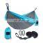 210T Nylon Portable 2 Person Portable Outdoor Parachute Camping Nylon Tent Hammock With Mosquito Net