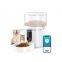 wholesale dog cat milk microchip elevated slow training solar powered smart travel pet feeder with timer