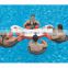 2021 New design summer hot sale swimming pool inflatable swan float