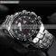TVG 3168 Fashion&Casual Male Watch For Sale Quartz+Digital Stainless Steel Band Male Wrist Watch