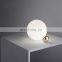 Nordic Style Home Decorative Desk Light LED Bedroom Reading Iron Glass Gold Table Lamp