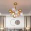 Home Decor Hanging Light Fixture Modern Luxury Living room/Office/Dinning room Glass Ball Chandelier Lighting