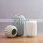 Newest Selling Ceramic Pottery Folower Vase Nordic Ornaments Decorative Sublimation White Decor Ceramic Centerpiece Vase