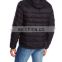 Style Men fashion soft Nylon windproof hooded puffer padding jacket