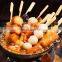 Factory sell batch of BBQ bamboo skewers commercial BBQ fried household disposable bamboo skewers