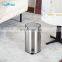 Fashion Embedded Lid 3L 5L 12L Pedal Can Metal Garbage Bin with Soft Close Fingerprint-proof