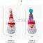 Christmas Tree Decoration Knitted Hat Faceless Forest Santa Doll Pendant Xmas Gift Navidad 2023 Christmas Decoration for Home