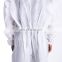 Non Woven Disposable White Anti-Static Safety Winter Coveralls With Hood