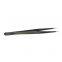 Stainless steel black root pollinating forceps fleshy plant elbow household tools Niezi clip anti-static ESD-11 textured tweezers