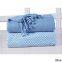 Woven cellular Herringbone Pure Cotton Throw blanket