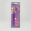 Portable 4-Piece Full Set Synthetic Hair Cosmetic Brushes Free Sample Concealer Eye Shadow Lip Eyelash Roll Thumb Powder Puff