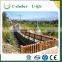 Waterproof dampproof WPC fence panels for sale