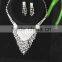 Tassel Glass Crystal Wedding Jewelry Sets for Bridal Beautiful Jewelry Set Wholesale