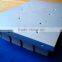Silver anodized special curved fin aluminum heatsink curved aluminum fin