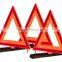 car and truck accident warning triangle