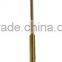 M12 brass gold plated automotive computer pin