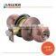 Passage Antique Copper Round Knob Door Lock
