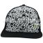 china wholesale embroidery floral print snapback cap