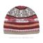 2015 New fashion jacquard custom rasta beanie tam hat