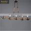 Contemporary chandelier lamp fixtures metal pendant light fixture