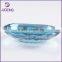 Large Size Oval Synthetic Aquamarine Blue Quartz For Sale