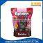 Dog treats plastic packaging bag /metalized laminated bopp dog food bag 25kg