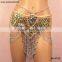 gold belly dance sexy egypt costume (XF-073E gold)