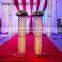 Hot sale silver square pillar design wedding stage backdrop decoration party decoration wedding decoration(MWS-013S)                        
                                                Quality Choice