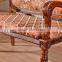 2016 hot design solid wood two seat sitting relaxing sofa chair