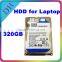 cheap used 320gb laptop hard disk SATA 2.5'' 5400rpm 8MB buffer