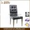 2016 europe black fabric covered chair high quality